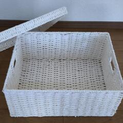 【美品】Francfranc 収納かごボックスの画像