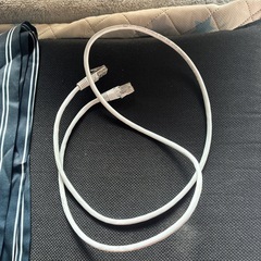 おしゃれネクタイ　LANケーブル　usb-c変換ケーブルの画像