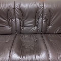 レザーソファの画像