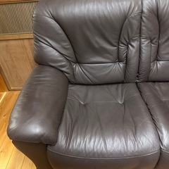 レザーソファの画像