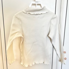 【100サイズ】Souris リブタートルネックの画像