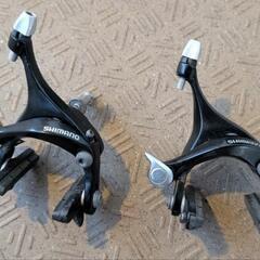 【8/22まで】Shimano 105 5700シリーズ　STI・FD、グループ外ブレーキキャリパー3点セットの画像