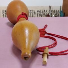 長瓢箪 　房紐蓋付　44cmの画像