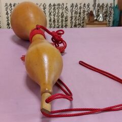 長瓢箪 　房紐蓋付　44cmの画像