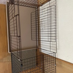 無料です。　まだ。使えるペットゲージになります。16.17取引希望です。の画像