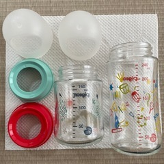 ピジョン 母乳実感 哺乳瓶 ガラスの画像