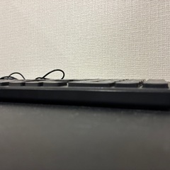 【薄型フルキーボード】ELECOM TK-FCM108 USB有線の画像