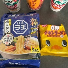 インスタント麺詰め合わせの画像
