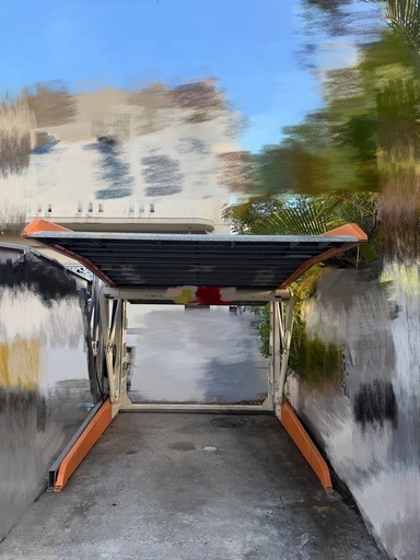 2段式駐車場リフト　後期モデル