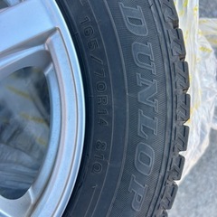 商談中 19時受け渡し予定165/70/R14の画像