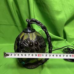 葡萄★ミニステンドグラスランプ【ステンドグラス ランプ ミニランプ スタンドライト テーブルランプ テーブルライトの画像