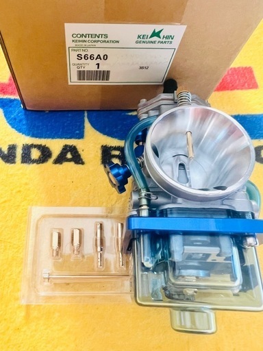 完全ジャンクエンジンとPWK28新品