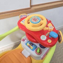 アンパンマン よくばりビジーカーDX 押し棒＋ガード付きの画像