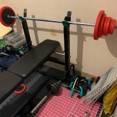 ダンベトレーニングセット一式、の画像