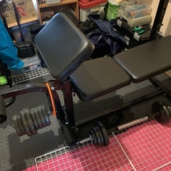 ダンベトレーニングセット一式、の画像