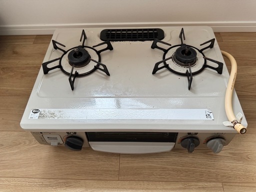 Rinnai 2口 ガスコンロ 都市ガス
