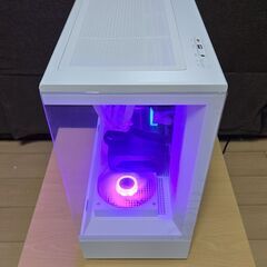（沖縄在住で現金払いなら1万円引き）AMDゲーム特化CPU＆RX7800XT　白くてオシャレな高性能ゲーミングPCの画像