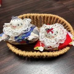 ちりめん布ハイハイ赤ちゃんの画像
