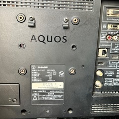 0円▪︎SHAPP 2011年製　テレビ　19V ▪︎ジャンク品 の画像