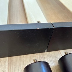 すのこベッド脚付
　シングル　フレームの画像