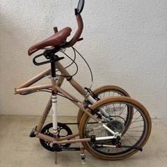 20インチ折り畳み自転車(ミニベロ)の画像