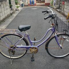 【整備済!】 26インチ 外装6段変速 LEDオートライト付き!