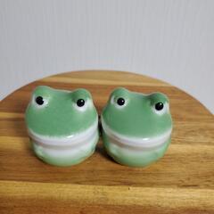 中国製 竹細工 竹製 カエル 蛙 かえる 小物入れ 籠 置物 天然素材 縁起物