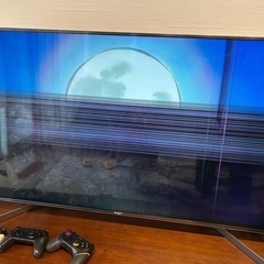 【ジャンク品】SONY BRAVIA  テレビ　※コードとリモコンは破損なしの画像