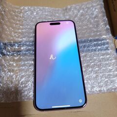 iPhone 16Plus ピンク128GB ショップ購入8月15日到着分の画像