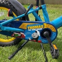 トーマス　14インチ　こども　子供　自転車　ブルーの画像