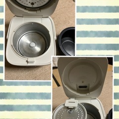炊飯器 3合用の画像