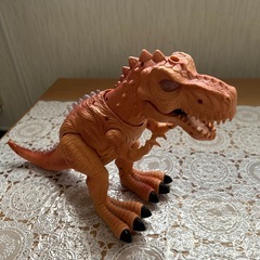 ジェラシックワールド恐竜:  サイズ約高さ26㌢長さ40㌢幅15㌢  吠える 歩く 光る 動作確認しました。の画像