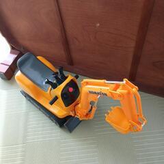 ユンボ　パワーショベル　遊具　コマツの画像