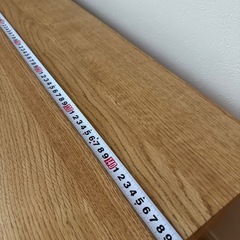 【美品／ニトリ】木目調ローボード／テレビ台／収納付き の画像