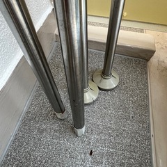 屋外物干し 突っ張り棒の画像