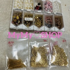 (( 新品 ))ハンドメイド・アクセサリー・ピアス・ビーズ・パーツ・セットの画像