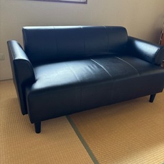 HEMLINGBY ヘムリングビー 2人掛けソファ, ボームスタード ブラックの画像