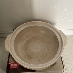 土鍋　８号　２〜３人用　直火専用の画像