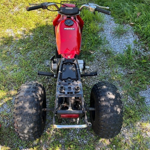 1983 ホンダatc 185s3輪バギー実動超レアスパイクタイヤ3本付き