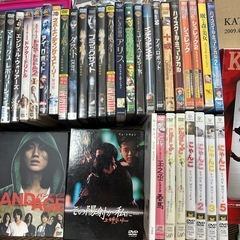 DVD 大量セット　　48本　グッズなども　邦画　洋画　ミュージック　韓国ドラマ　BOXの画像