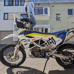 動画有：札幌★ラリー仕様！ハスクバーナ　701エンデューロ（Husqvarna 701 ED)★ラリータワー、リクルス、マフラー　2019年 車検R8年12月の画像