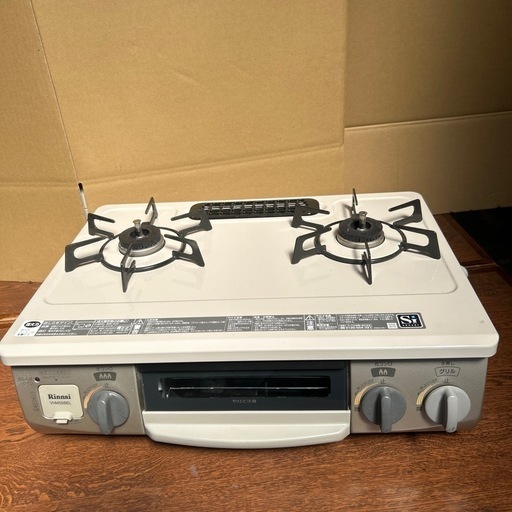 リンナイ　VHM56BEL ガスコンロ　2018年製　都市ガス