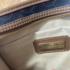 Christian Dior　ハニカム柄　ポーチの画像