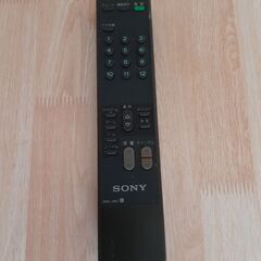 (家電)SONY製　ソニーテレビリモコン(RM-J167)
