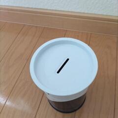 【差し上げます】オイル缶型貯金箱の画像