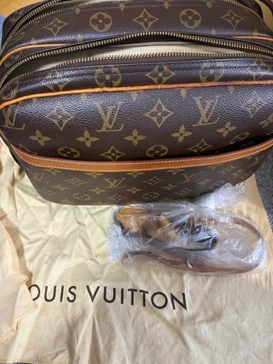【正規品】ルイヴィトン LOUIS VUITTON モノグラム リポーターPM ショルダーバッグ ブラウン 茶 クロスボディ　斜め掛け　鑑定済