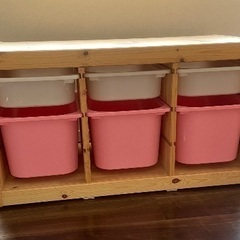 IKEA  TROFAST 収納コンビネーションの画像