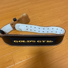 【GOLD'S GYM純正品】トレーニングパワーベルトの画像