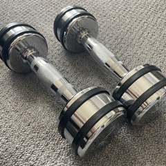 可変式ダンベル10kgと３kgダンベルセットの画像