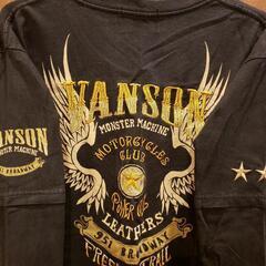 vanson  絶版七分袖 Tシャツ プリント&刺繍 Lサイズ 古着 の画像